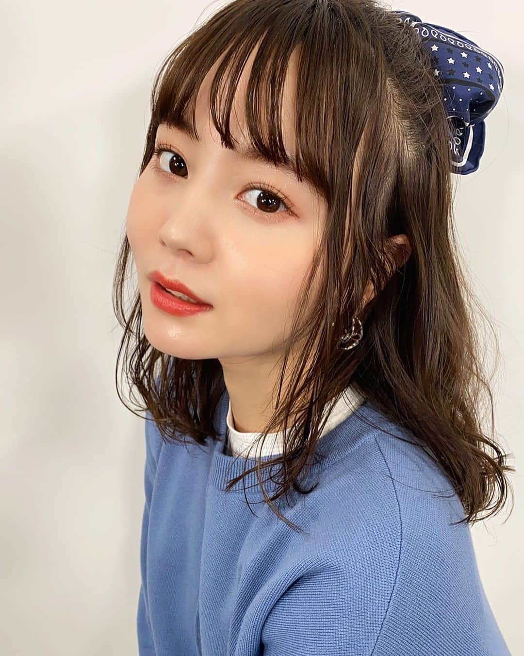 高橋有紀のインスタグラム：「今日のインスタライブのNANAMIちゃん♡ @larocheposayjp 初めて使ったけど、下地潤い感もよかったです、 他のも使ってみるのが楽しみ！ #osakana_yuki #nanami」