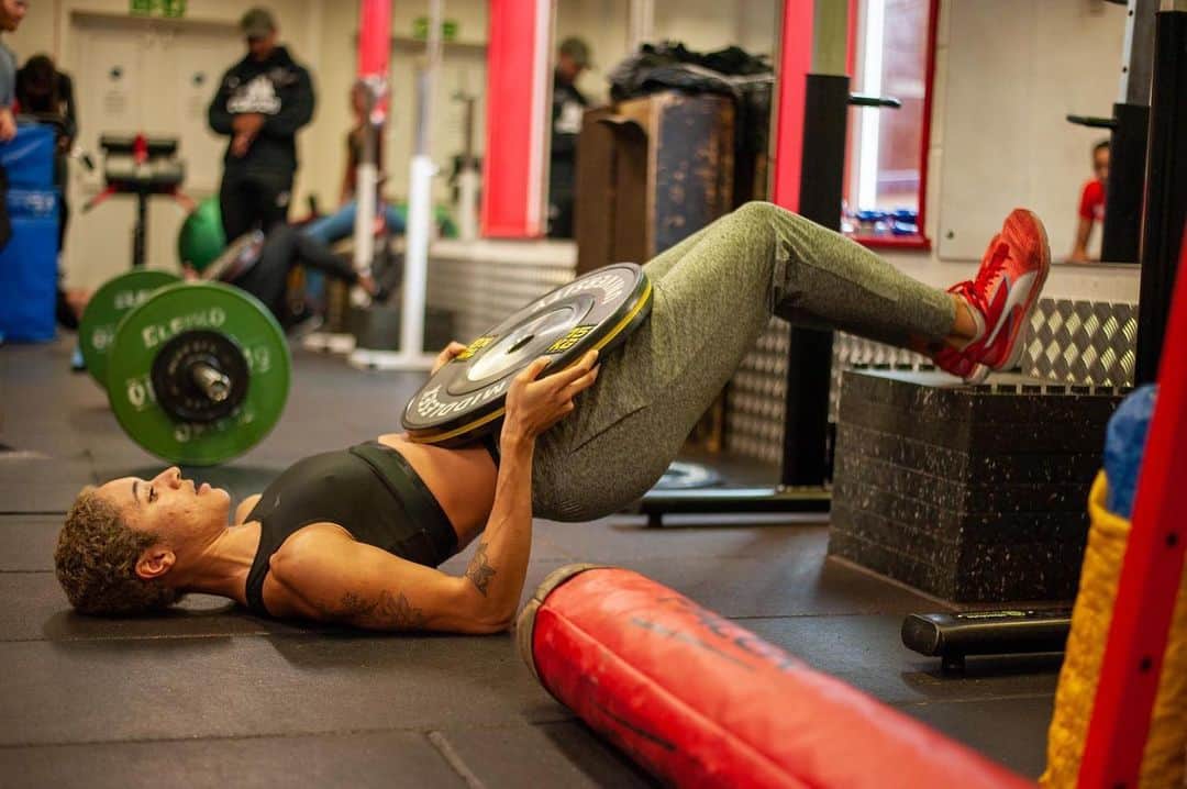 ジョディ・ウィリアムズのインスタグラム：「back at it 🏋🏽‍♀️」