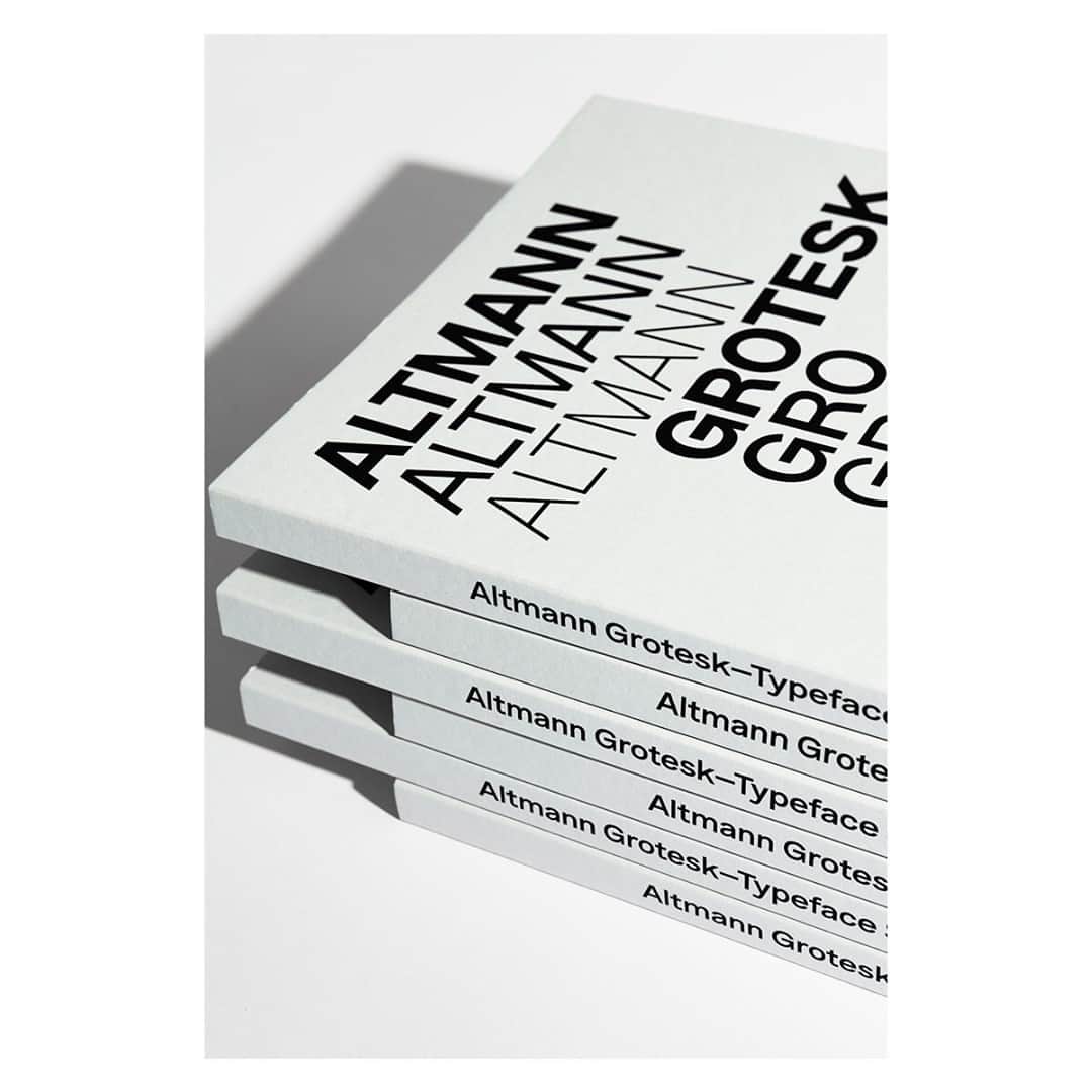 myfontsのインスタグラム：「📷 by @altmann_grotesk: Type Specimen for Altmann Grotesk available konstig_bokhandel for font pack DM is! _ altmann_grotesk ateljealtmann @myfonts #altmanngrotesk #font #typedesign #type #specimen #typography #grotesk #sansserif #studiofont #visualcommunication #grafikradar #ateljealtmann」