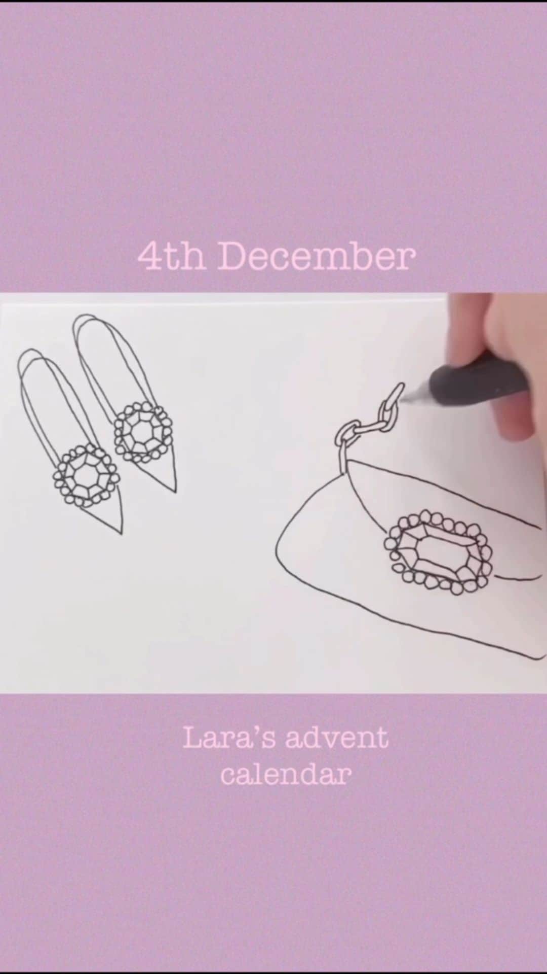 Laraのインスタグラム：「4th Dec  Lara’s advent calendar」