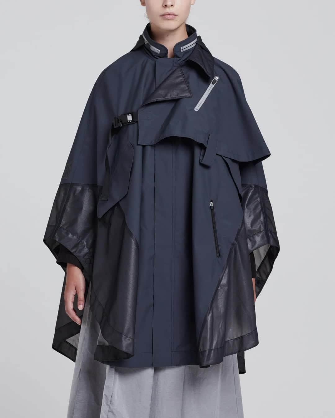 ワイスリーのインスタグラム：「Y-3 Terrex Hooded Poncho. Y-3 Fall/Winter 2020 Collection. --- #adidas #Y3 #YohjiYamamoto Discover the collection at adidas.com/y-3」