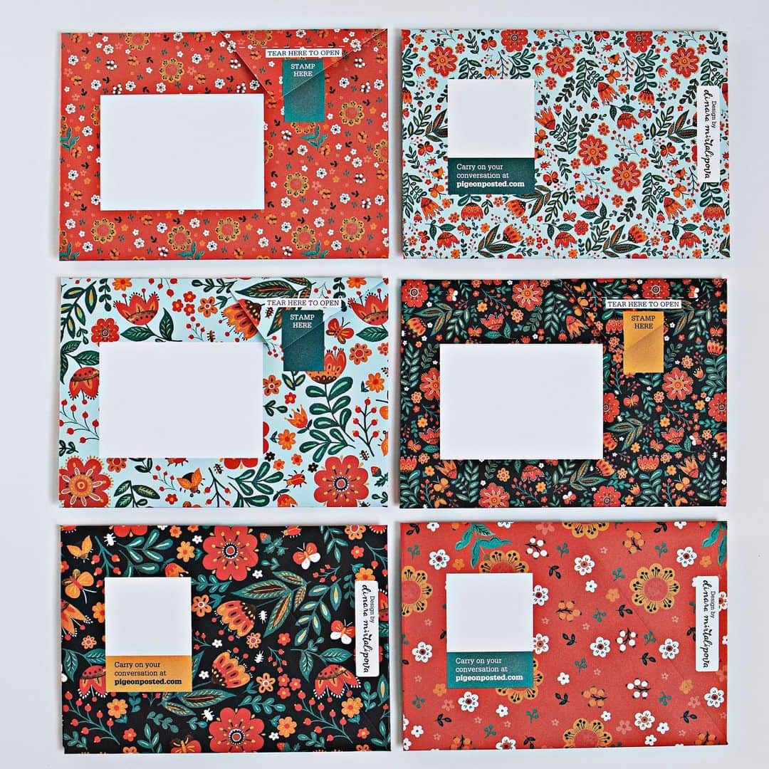 Dinara Mirtalipovaのインスタグラム：「Hello Dec 4!  ✨givaway ✨ *************************** closed and 4 names will be announce later today! Thank you, all, who took part! I LOVED reading your comments about origami **************************** Check out the little door No4 (👆up in the stories) revealing my recent collaboration with @realpigeonposted - my Folklore Pigeons origami note set. 💌 To celebrate, Pigeon is generously giving away 4 of Folklore Pigeons worldwide 🙌😃 To enter the giveaway: 1. Follow @realpigeonposted  2. In this post tag your friend who you would write a letter to 3. And simply tell us what do you like about origami?  ❤️😘 Four random names will be announced tomorrow.  #pigeonposted #mirdinaraxpigeon #origami #giveaway #usps」