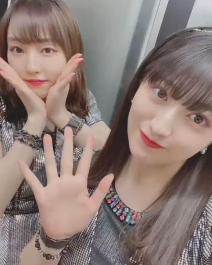 モーニング娘。'20のインスタグラム：「- . みずちん-♡ . . #譜久村聖 #羽賀朱音 . .」