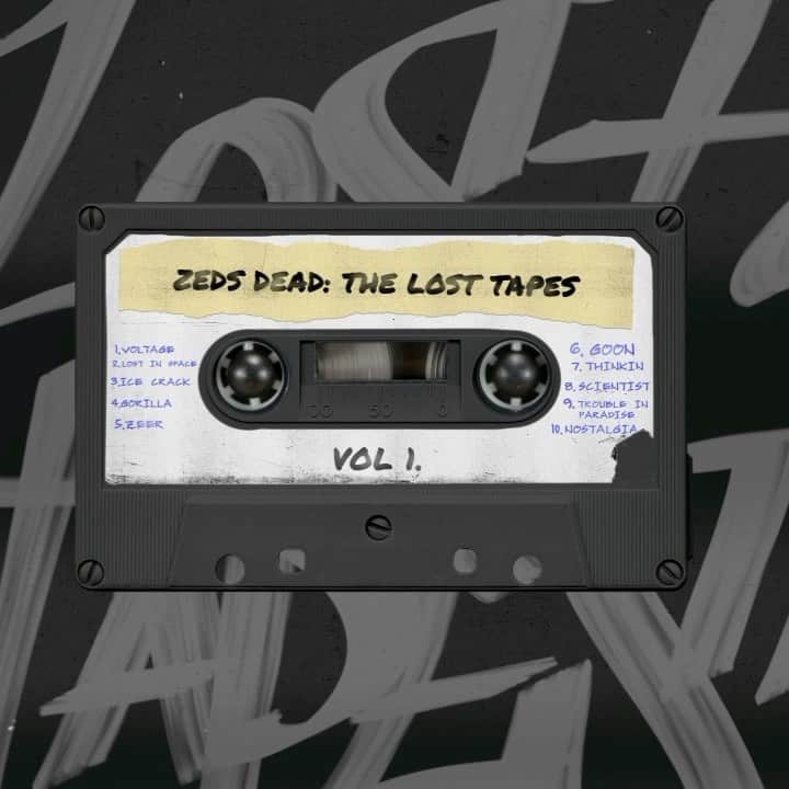 Zeds Deadのインスタグラム：「THE LOST TAPES VOL. 1 OUT NOW https://zd.lnk.to/LOSTTAPES -link in bio-」