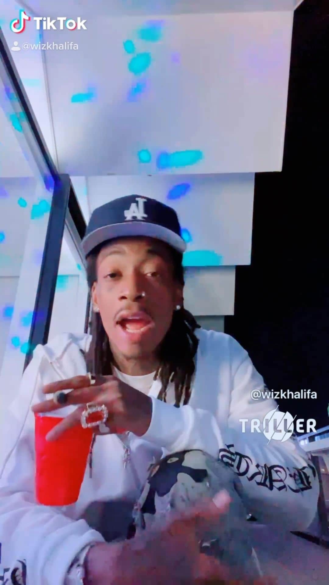 ウィズ・カリファのインスタグラム：「Who you kiddin? 🦈💕」