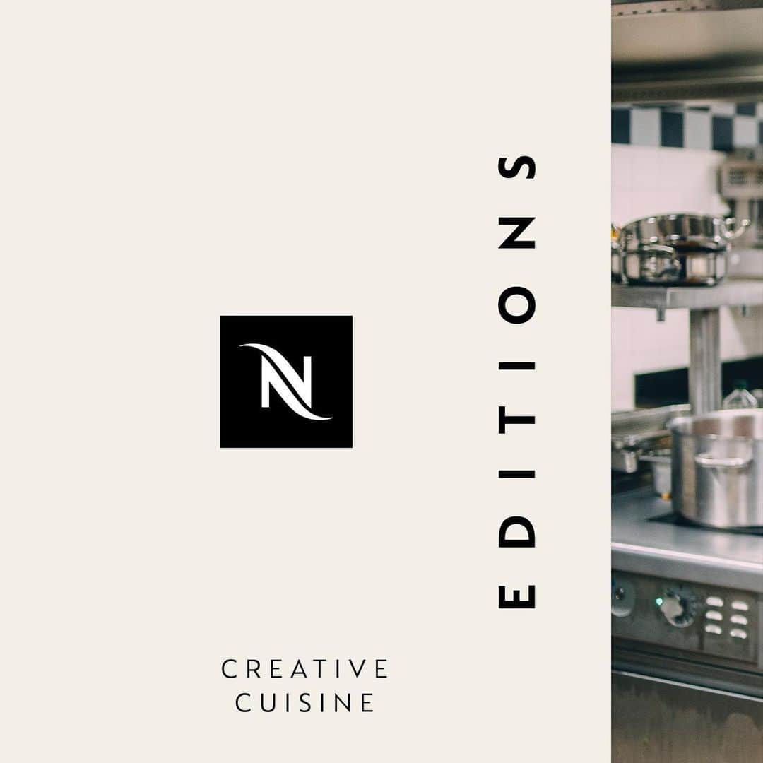 Nespressoのインスタグラム：「#NespressoEditions – Edition 06 invites you to get into the festive spirit alongside Chef @jeanimbert as he makes an exotic pavlova inspired by our Limited Edition Amaretti Capsule.   A perfect dessert to kick off the holiday season, make sure to grab your ingredients, your cup of coffee, and join us live this Saturday at 12pm EST / 6pm CET.   👉🏻 Swipe to see what you’ll need to prepare your ingredients!   #Nespresso #NespressoMoments #NespressoEditions」