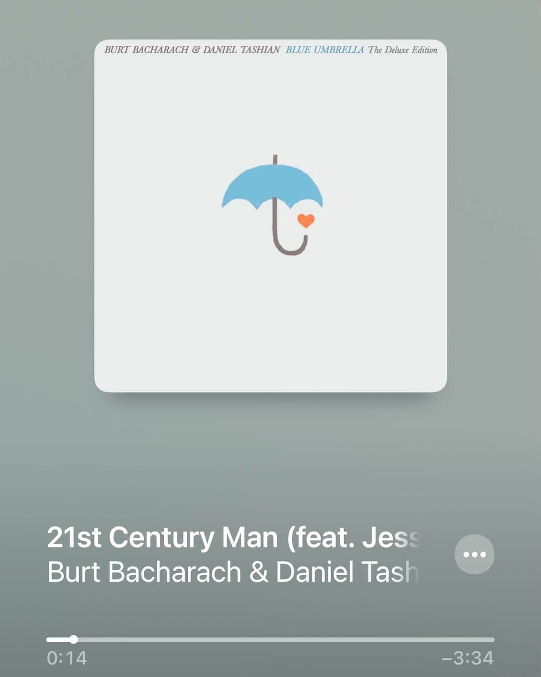 ジェシー・ベイリンのインスタグラム：「I sang back up vocals on this gorgeous @burtbacharach & @thesilverseas  project. (which was nominated last week for best traditional pop vocal album Grammy ✨) today they’ve released the deluxe edition of the album, which includes a song I am featured on, “21st Century Man” - honor of a lifetime and a career high point  getting to be a part of this with Burt & Daniel.  Check it out xo」