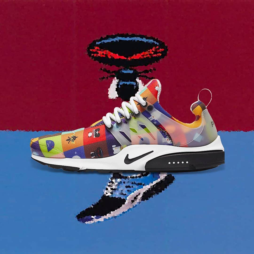 shoes ????さんのインスタグラム写真 - (shoes ????Instagram)「The Nike Air Presto “origins” feature a collage of the icon graphics from the original advertisements from 20 years ago. ⏰  Where do y’all sit on this colourful ensemble? 👇  #nikepresto #nicekicks #kicksonfire #stockx #goat #solecollector #sneakerhead #sneakernews #sneakerwatch #yeezy」12月5日 2時42分 - shoes