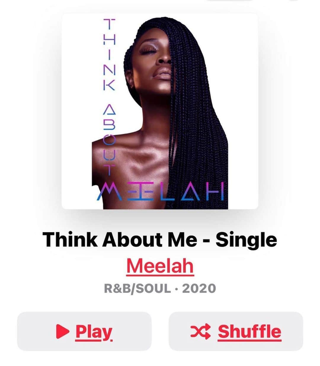 ミュージック・ソウルチャイルドのインスタグラム：「SOULSTAR MUSIC COMPANY ・・・ Good Morning!! NEW MUSIC ALERT!!! “Think About Me” produced by @officialyonni available NOW!! Head over to @itsmeelah page and click the link in her bio to see the video!!!!  ___________________  Artwork: @dreanicolephotography additional graphics by @dimitrisnowden & @travelsandtwins  _________________   Song written by @itsmeelah @stannissmith  __________________  #Meelah #ThinkAboutMe #TheMeelahProject #WhenMeelahMetMusic #SoulstarMusicCompany」