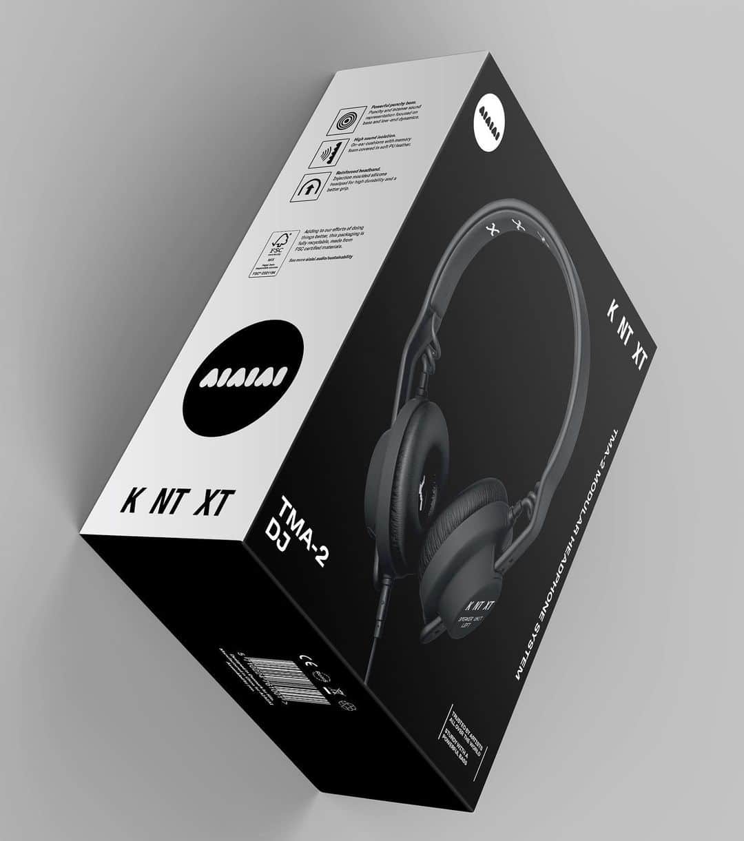 AIAIAIのインスタグラム：「This TMA-2 KNTXT edition is the weapon of choice for @charlottedewittemusic , designed with her boutique label KNTXT. The TMA-2 DJ is developed with professionals and has been put to the test on stages all over the world. With its reinforced headband and powerful bass, it's a specialized piece of equipment for the hardworking musician.  #kntxt  #charlottedewitte」