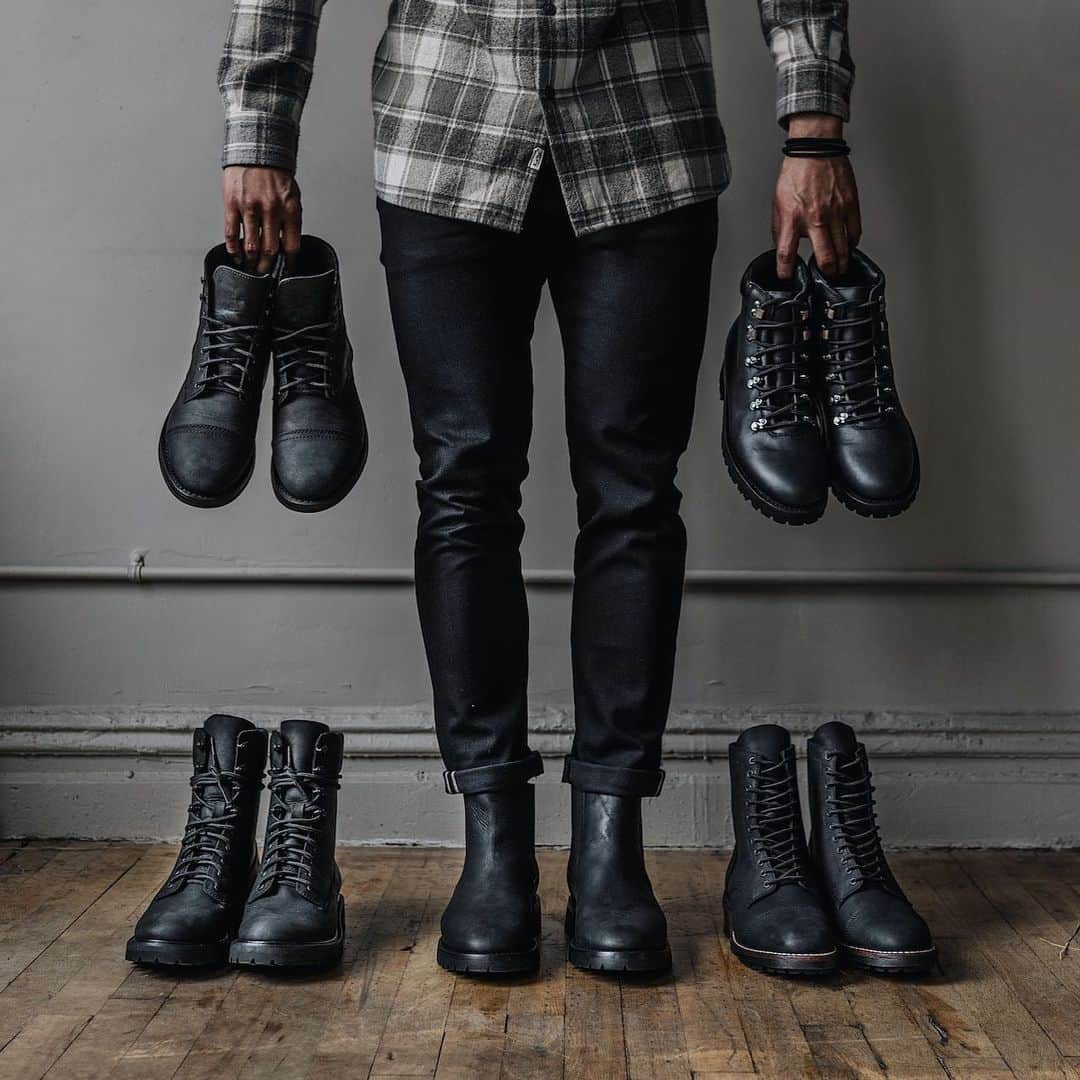 のインスタグラム：「Black Matte Ready @thursdayboots」