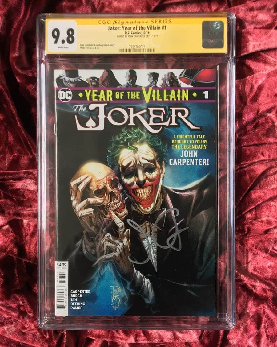 ジョン・カーペンターさんのインスタグラム写真 - (ジョン・カーペンターInstagram)「We have officially launched a new CONTEST on the Storm King App.  Enter for a chance to win - DCs: Year Of The Villain - The Joker. CGC graded & signed by me. All you have to do is download the Storm King App and follow @stormkingcomics   Link is below . . http://stormkingcomics.com/app/」12月5日 4時08分 - johncarpenterofficial