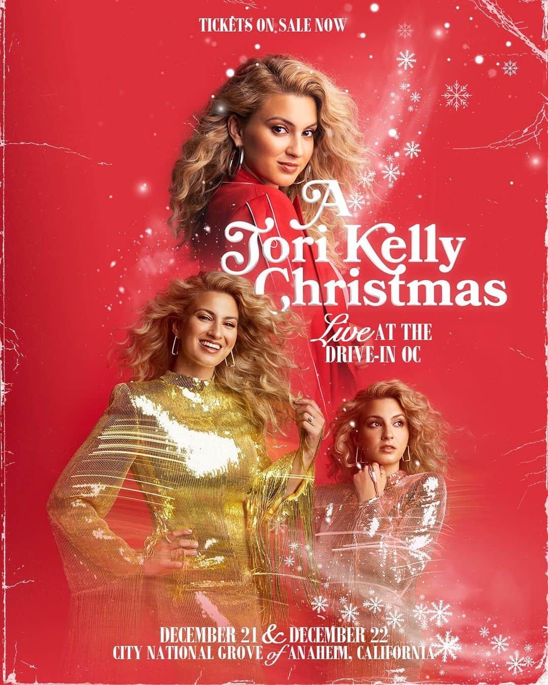 のインスタグラム：「tickets are officially on sale for ‘A Tori Kelly Christmas LIVE at the Drive-In OC’ on december 21st & 22nd. can’t wait to see you. visit torikellymusic.com 🥰❄️」