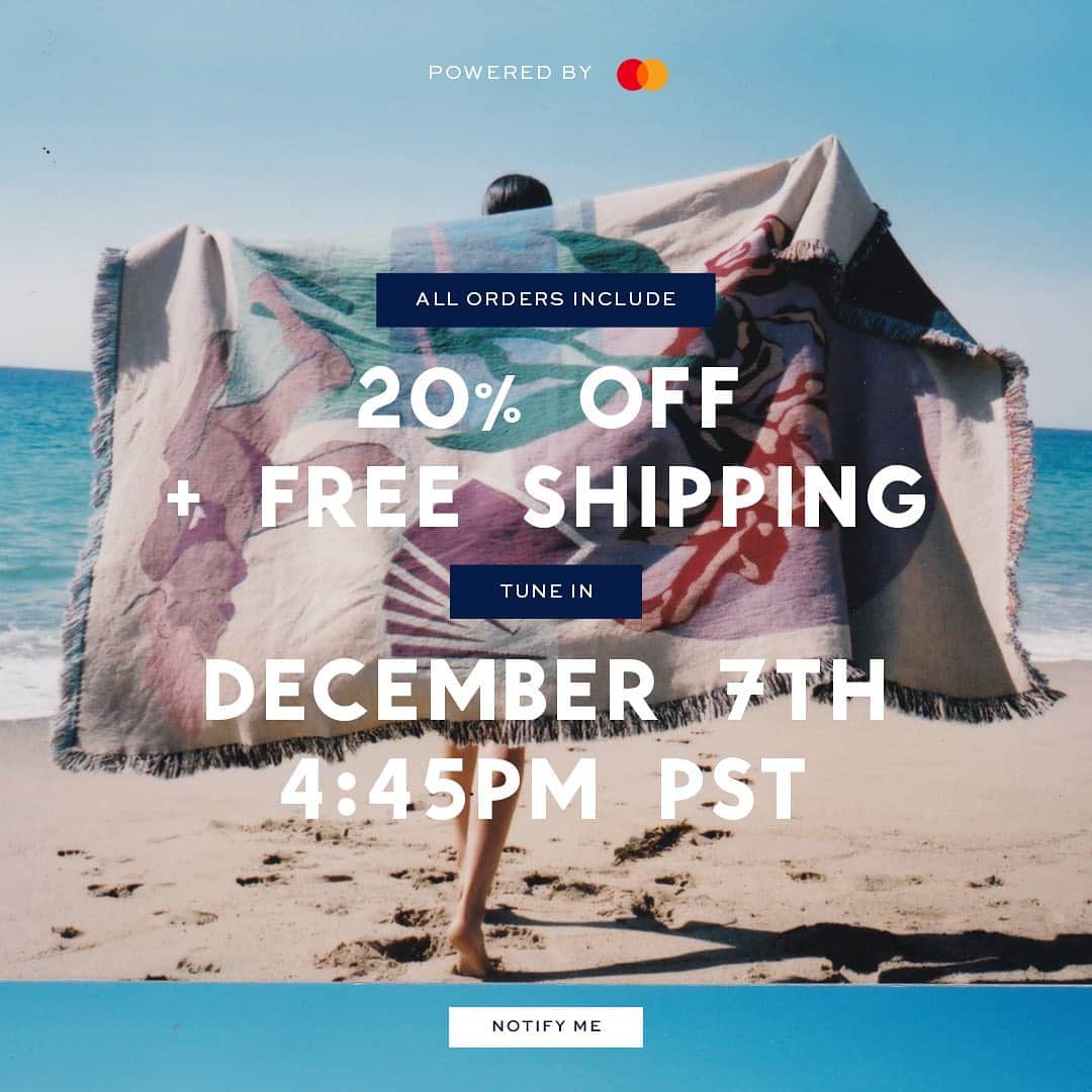 Fred Segalさんのインスタグラム写真 - (Fred SegalInstagram)「We know it’s the weekend, but we’re already excited for Monday 🤩  12/7 LIVE SHOPPING: 4:00 PST - Shop sustainable clothing from @islandtribe_, plus get a free $250 gift set with purchase  4:45 PST - Exclusive discount of 20% off the Art At Home series from the FS 2020 Collection  📲 Link in bio for all the details  Powered by @mastercard   #liveshopping #fslive #fredsegallive #talkshoplive #liveshop #shoplive #shoponline」12月5日 14時00分 - fredsegal