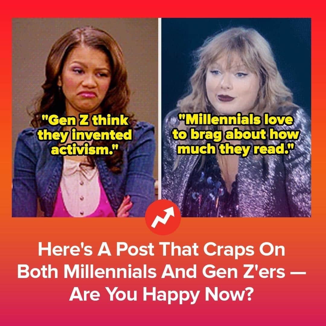 BuzzFeedさんのインスタグラム写真 - (BuzzFeedInstagram)「Aaaaaaand we're back at it again with the generation wars content. But this time, both Gen Z'ers and millennials will be receiving a gentle roast. Let's start with Gen Z'ers, who are guilty of the following. Link in bio 👆」12月5日 13時30分 - buzzfeed