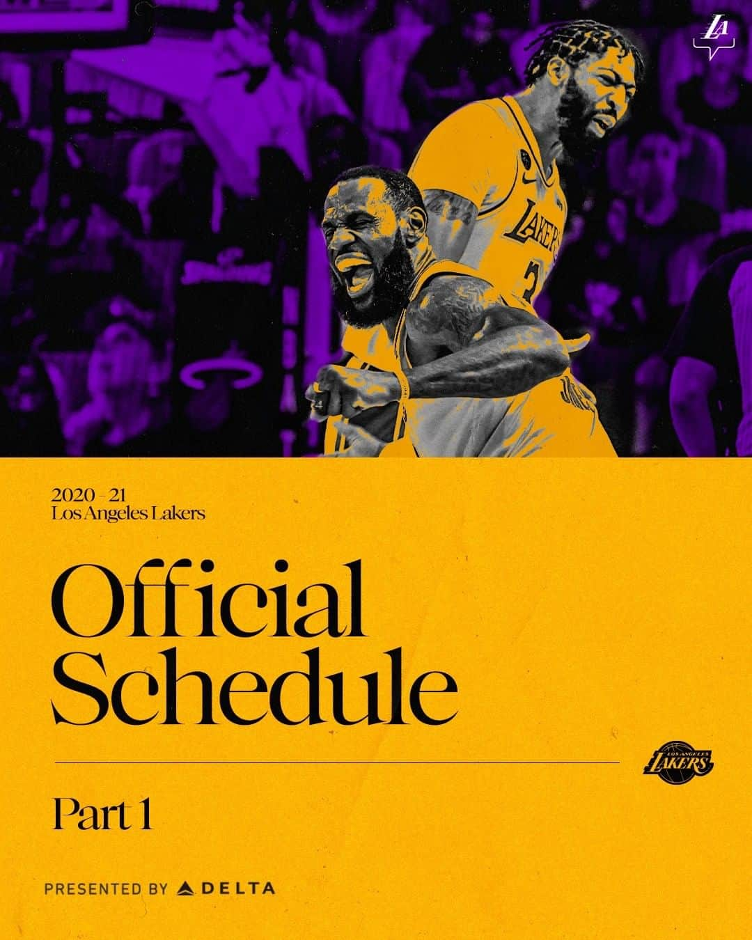 Los Angeles Lakersさんのインスタグラム写真 - (Los Angeles LakersInstagram)「The first half of the #LakeShow schedule is officially out. Check the link in bio for details.」12月5日 7時07分 - lakers