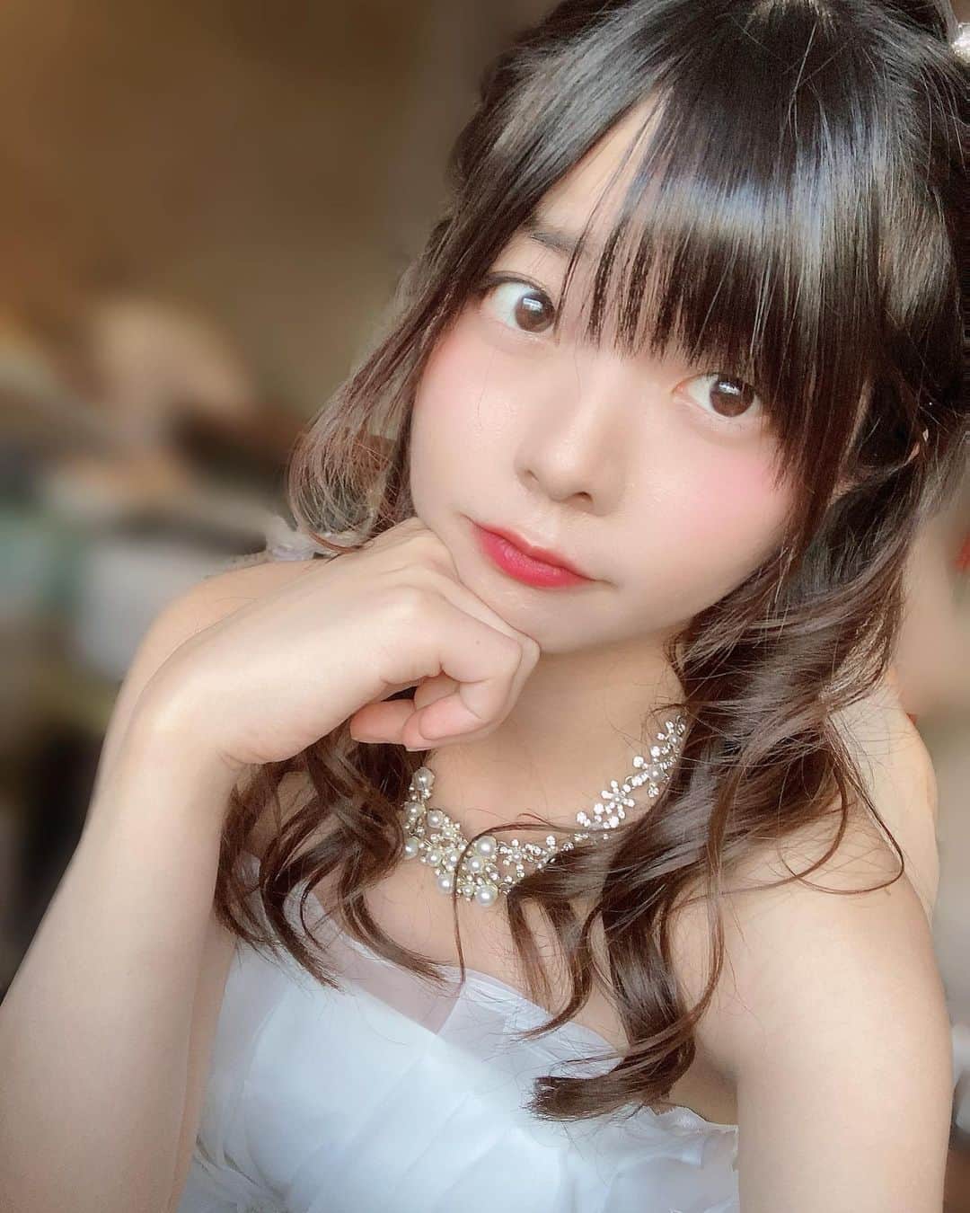 のインスタグラム：「ドレスかわいかったな🥰🥰  婚期遠のくって噂は信じない🙅‍♀️🙅‍♀️🙅‍♀️」