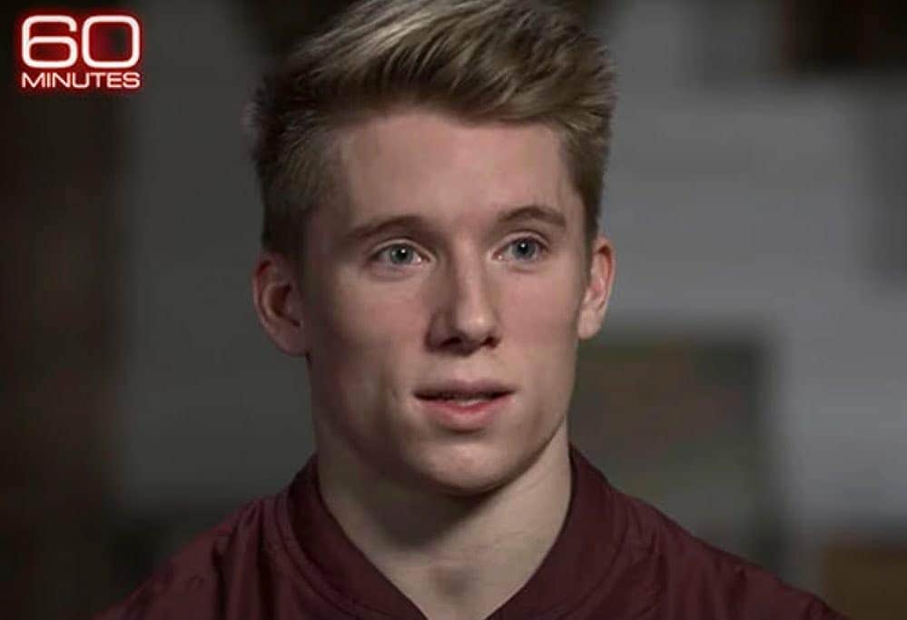 Inside Gymnasticsさんのインスタグラム写真 - (Inside GymnasticsInstagram)「Shane Wiskus on 60 Minutes this Sunday!  @shanewiskus  Reposted from @collegemgym Shane Wiskus will be on 60 Minutes this Sunday (CBS at 7pm ET) to discuss the impact college athletic department cuts have had on gymnasts across the country. Link in bio for more information. @60minutes #NCAAMGym #SaveOlympicSports」12月5日 7時33分 - insidegym