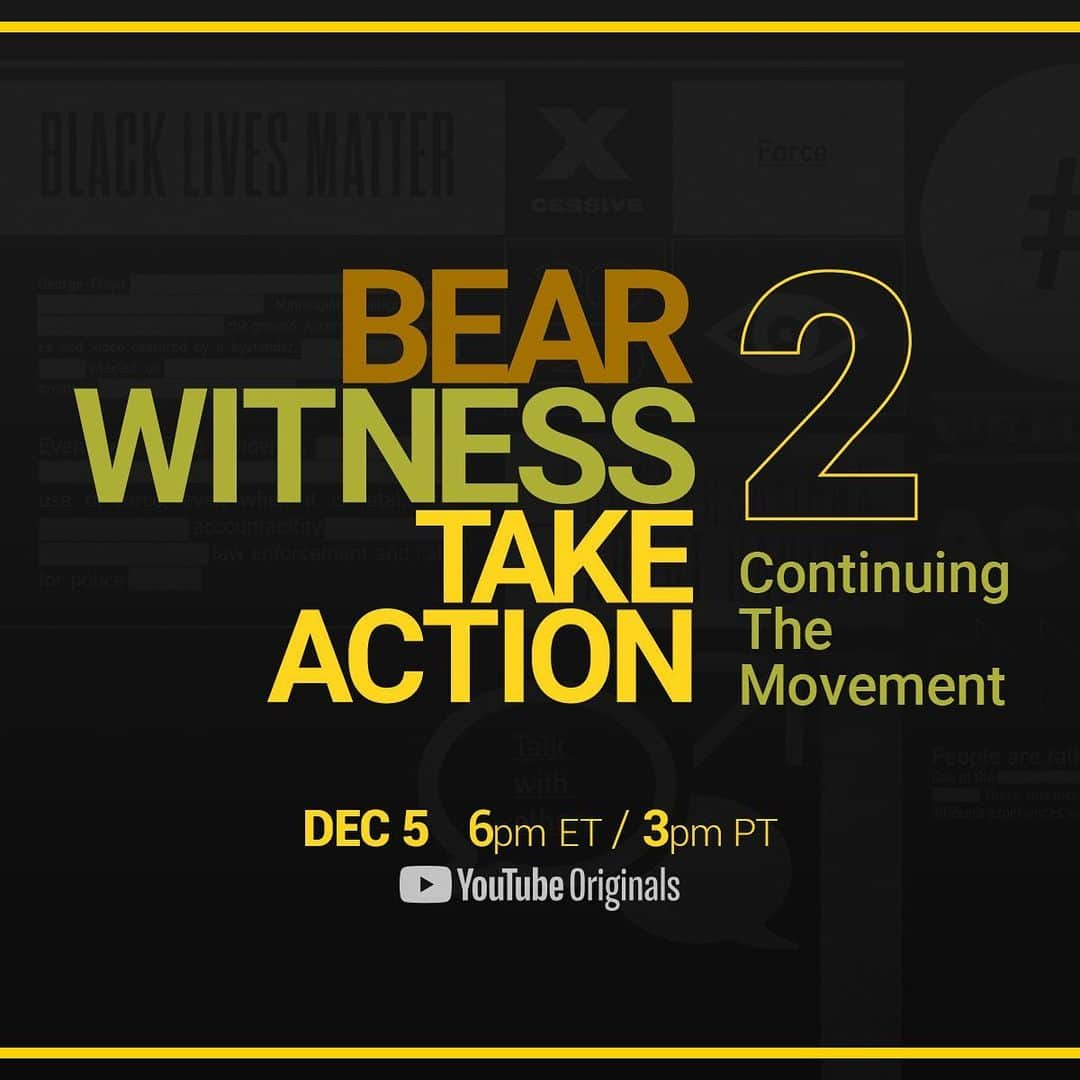 アンソニー・アンダーソンさんのインスタグラム写真 - (アンソニー・アンダーソンInstagram)「I’m excited to join fellow activists as we discuss the movement for racial justice in the YouTube Originals special, #BearWitnessTakeAction 2. Tune in December 5th and set a reminder on @YouTube: yt.be/bwta2 #bearwitnesstakeaction #justakidfromcompton」12月5日 8時35分 - anthonyanderson