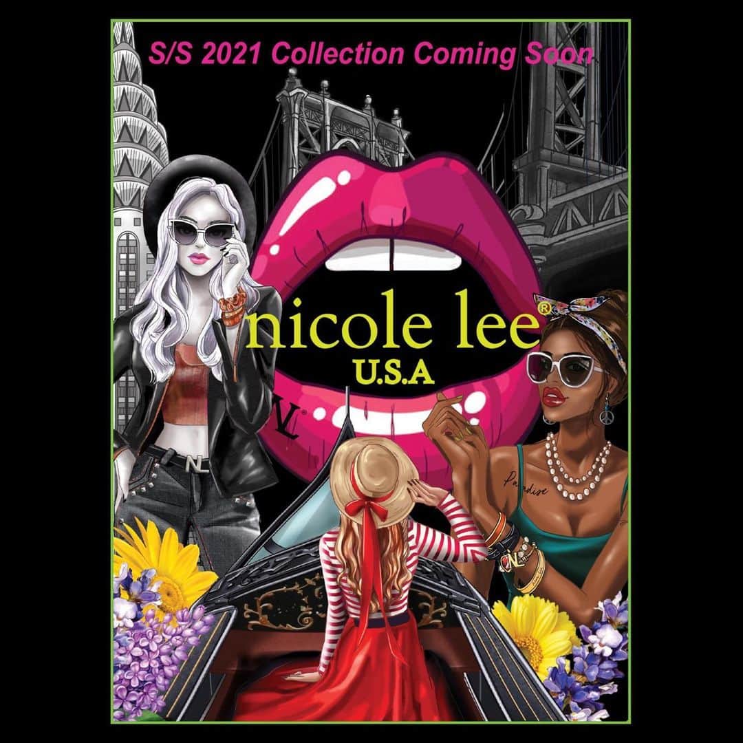 のインスタグラム：「Nicole Lee New Collection is just around the corner! Stay alert! Upgrade your summer look with our new prints coming soon~!❤️ #nicoleleeusa #nllook #nicoleleeespana #lovemehatemenl #handbag #fashionprint」