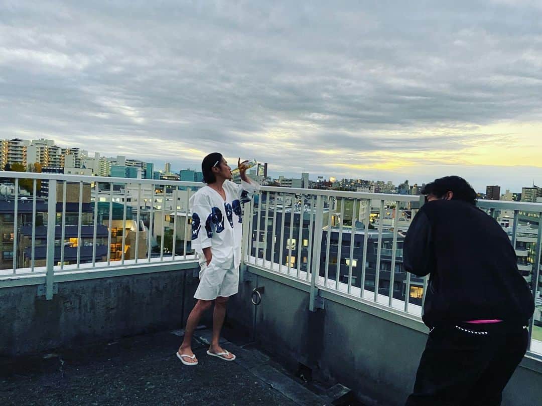 窪塚洋介のインスタグラム：「WACKOMARIA x NEW ORDER mag. with RUEED」