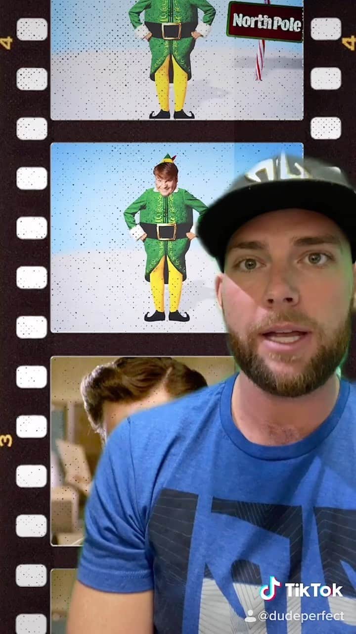Dude Perfectのインスタグラム：「Follow us on TikTok (@dudeperfect) for more Christmas movie facts + general shenanigans.」