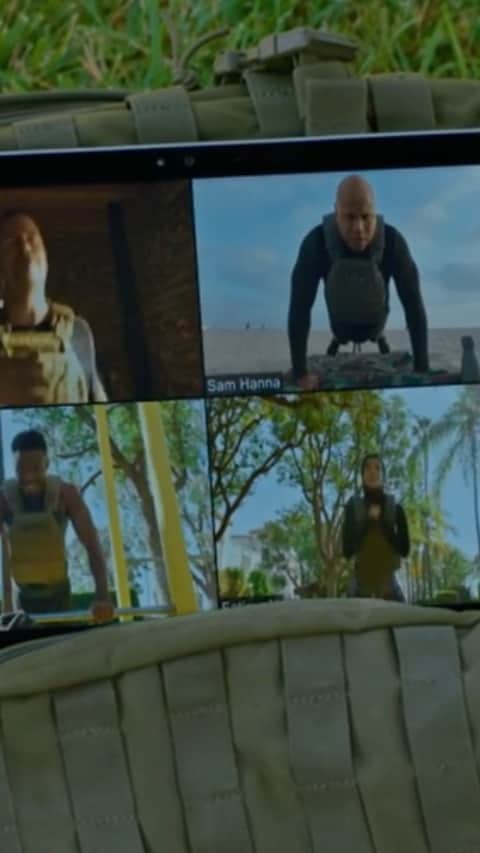 NCIS:LA 〜極秘潜入捜査班のインスタグラム：「Who knew?! 🏊‍♂️   Looking forward to the back to back new episodes this Sunday. #NCISLA」