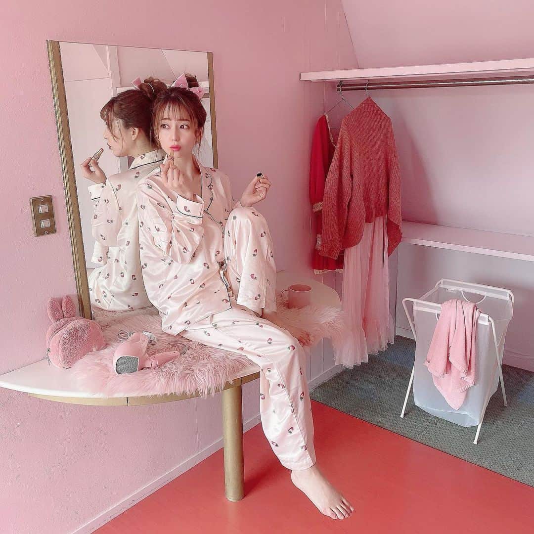 堀尾実咲のインスタグラム：「#goodmorning 💄🎀」