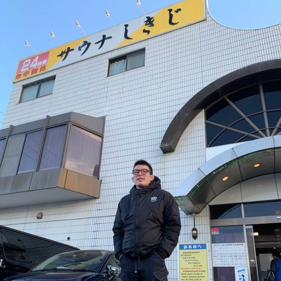 青木真也のインスタグラム：「サウナしきじ。#青木真也 #サウナ#shinyaaoki #onehundredathletic」