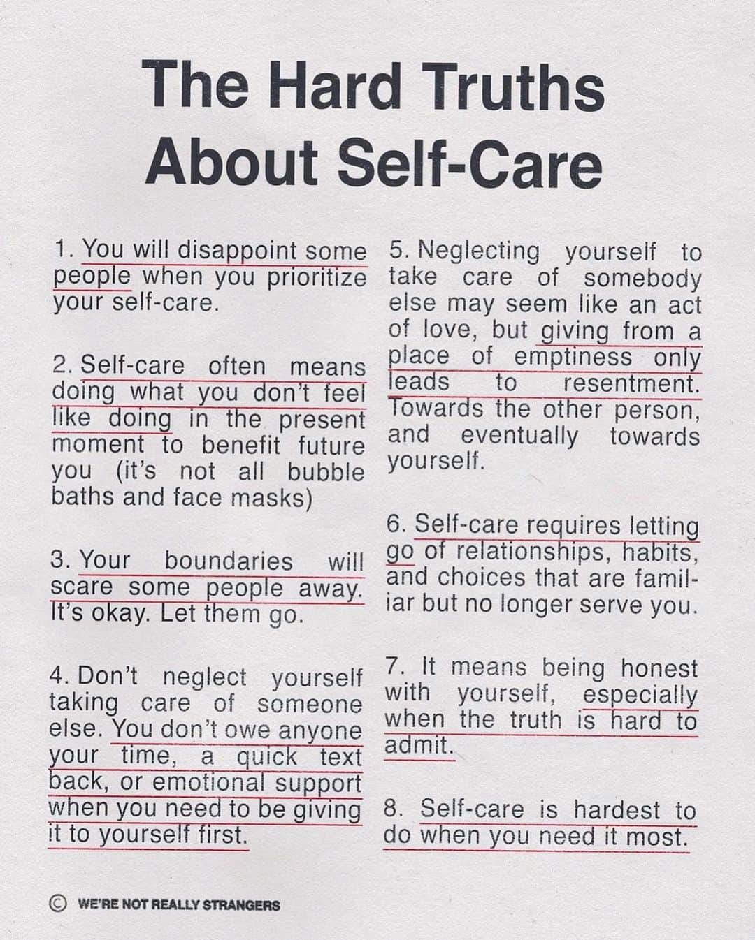 タニヤ・バーさんのインスタグラム写真 - (タニヤ・バーInstagram)「I wrote this post earlier about self care before the new restrictions for Christmas were put into place....🤯 now just reminding myself to keep smiling. Here’s the post from earlier incase it is useful to any of you - thought I’d put a little message on here about self-care, as it’s easy to forget about, especially at this time of year. When you’re in a rut or not feeling great, whatever you know you need to do to feel better seems so hard, but that’s the most crucial time for you to do those things you know pick you up. Like it says in second pic - self-care often means doing what you don’t feel like doing. Third pic is something I have to remind myself of whenever I feel anxious and can feel myself spiralling and starting to believe silly thoughts, so leaving it here as a reminder if any of you need it. Sending you all lots of love ♥️」12月20日 8時37分 - tanyaburr