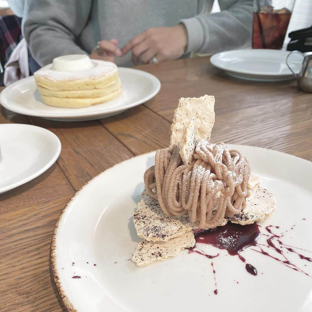 松本ゆいさんのインスタグラム写真 - (松本ゆいInstagram)「モンブラン🌰 #lunch#ivyplace#montblanc#モンブラン」12月20日 8時59分 - yui_m106