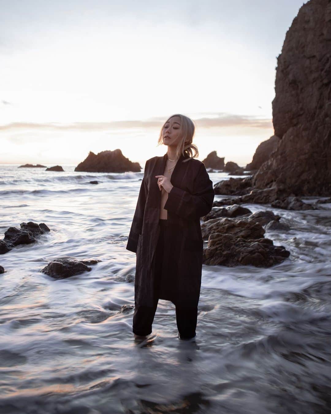 福原かれんのインスタグラム：「Winter Tides」