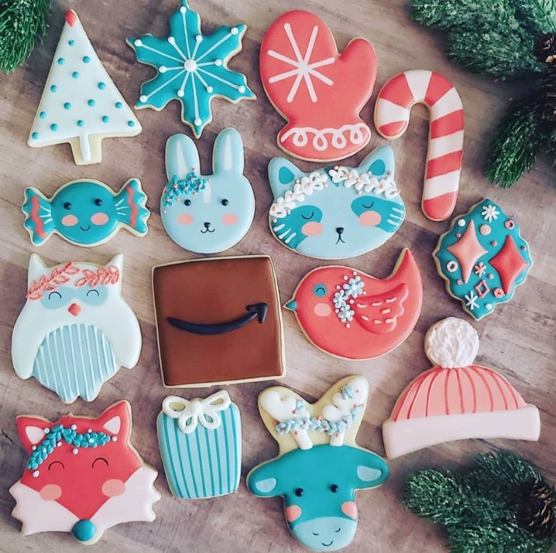 Amazonさんのインスタグラム写真 - (AmazonInstagram)「@honey_butter_bakery’s treats are *almost* too cute to eat 😍💙 Thanks for sharing these with us!」12月20日 0時30分 - amazon