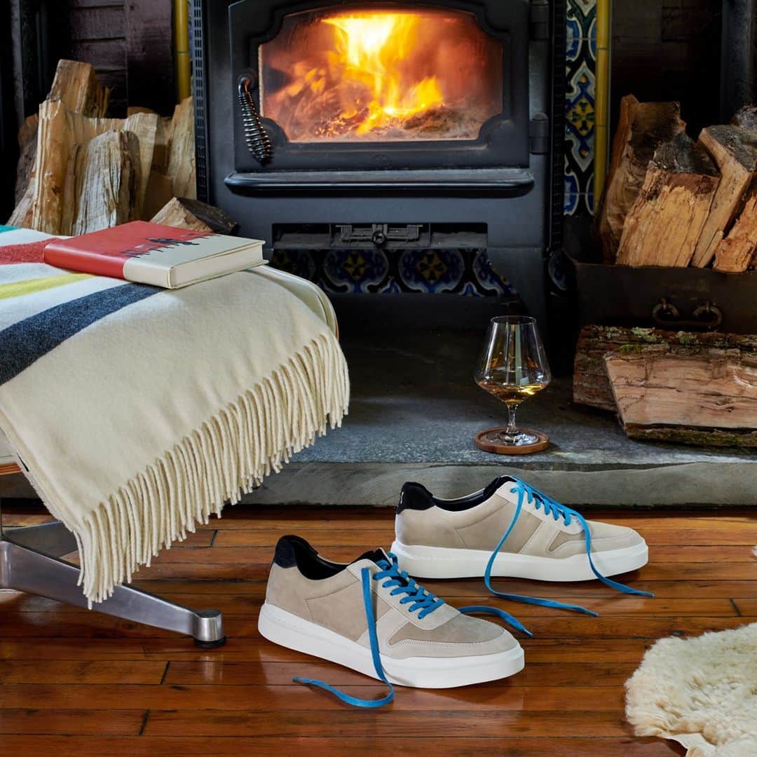 Cole Haanのインスタグラム：「Our GrandPrø Rally sneakers are ready for the world, even when you're not.」