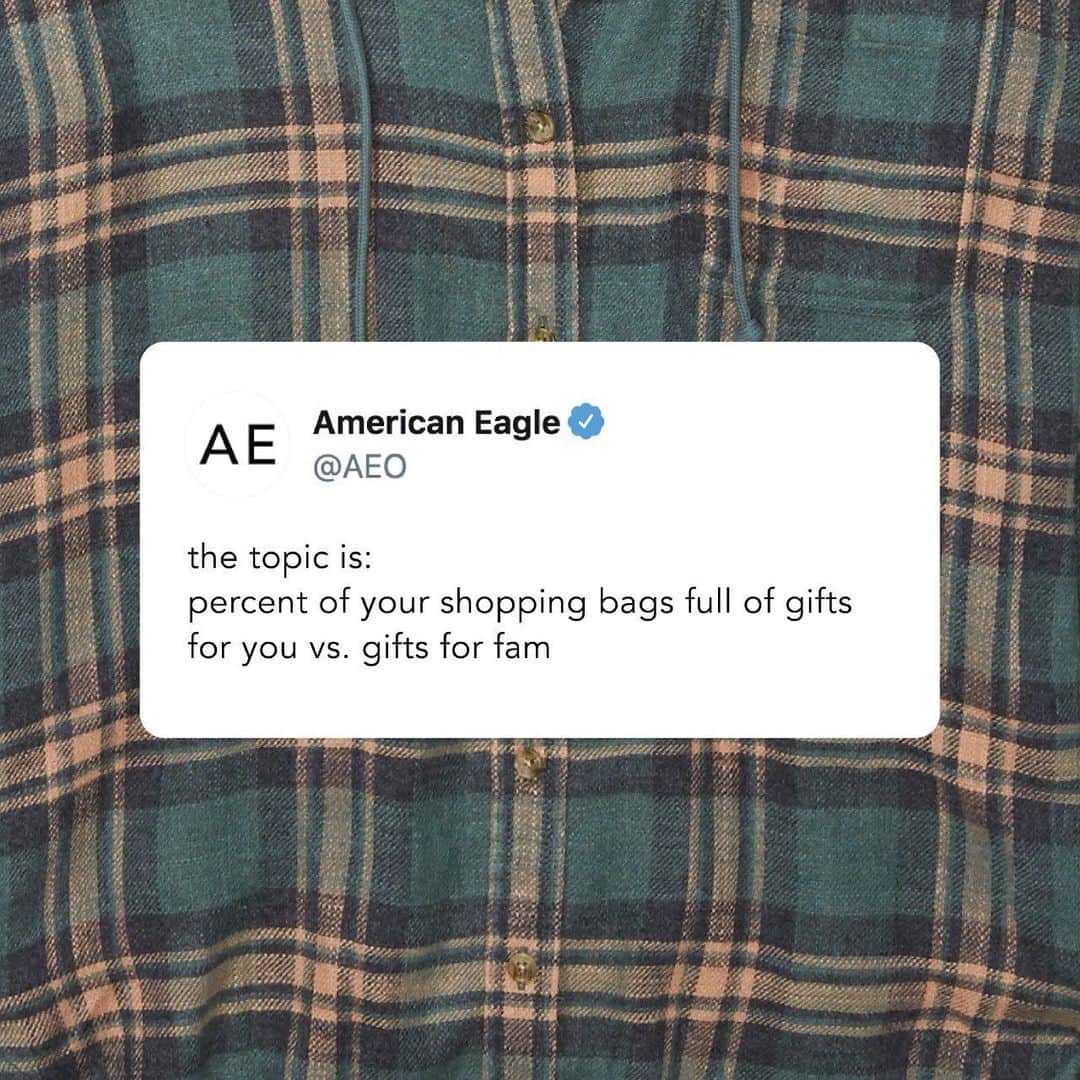 American Eagleのインスタグラム
