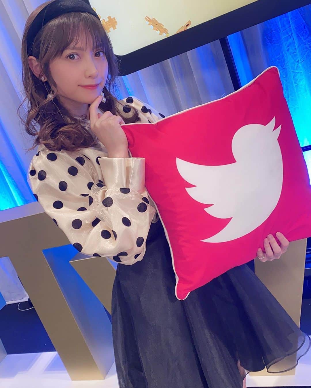のインスタグラム：「衣装もとっても可愛かったんだ！  #桃月なしこ #なしこたそ #Twitterトレンド大賞」