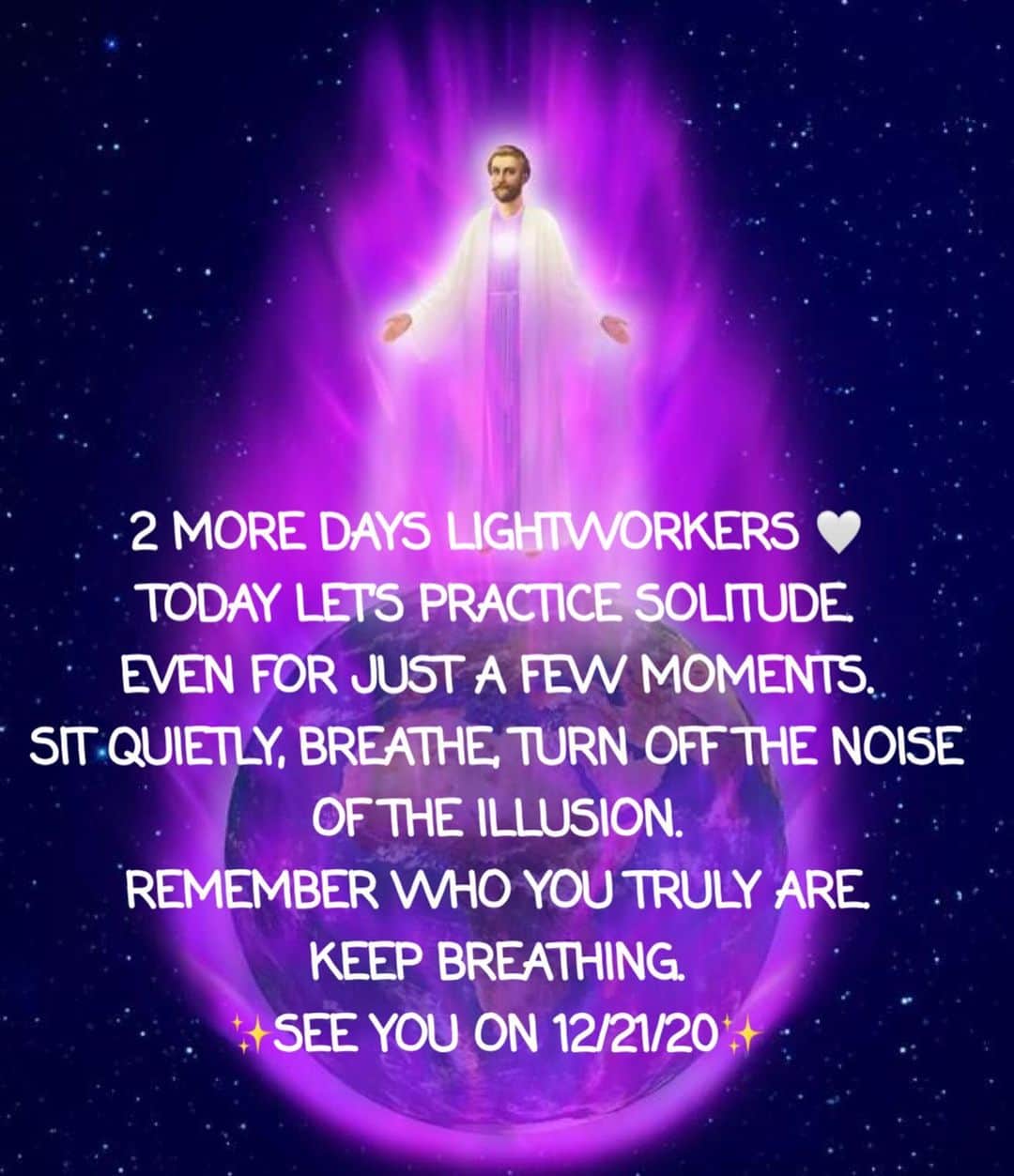 サラ・ハドソンさんのインスタグラム写真 - (サラ・ハドソンInstagram)「Meditate with me on 12/21/20✨ Info on second slide! 💜 To learn about the Violet Flame and how we will be using it’s magnificent energy in our meditation, go here: @thisistarotbysarah ✨」12月20日 6時06分 - sarahhudsonxx