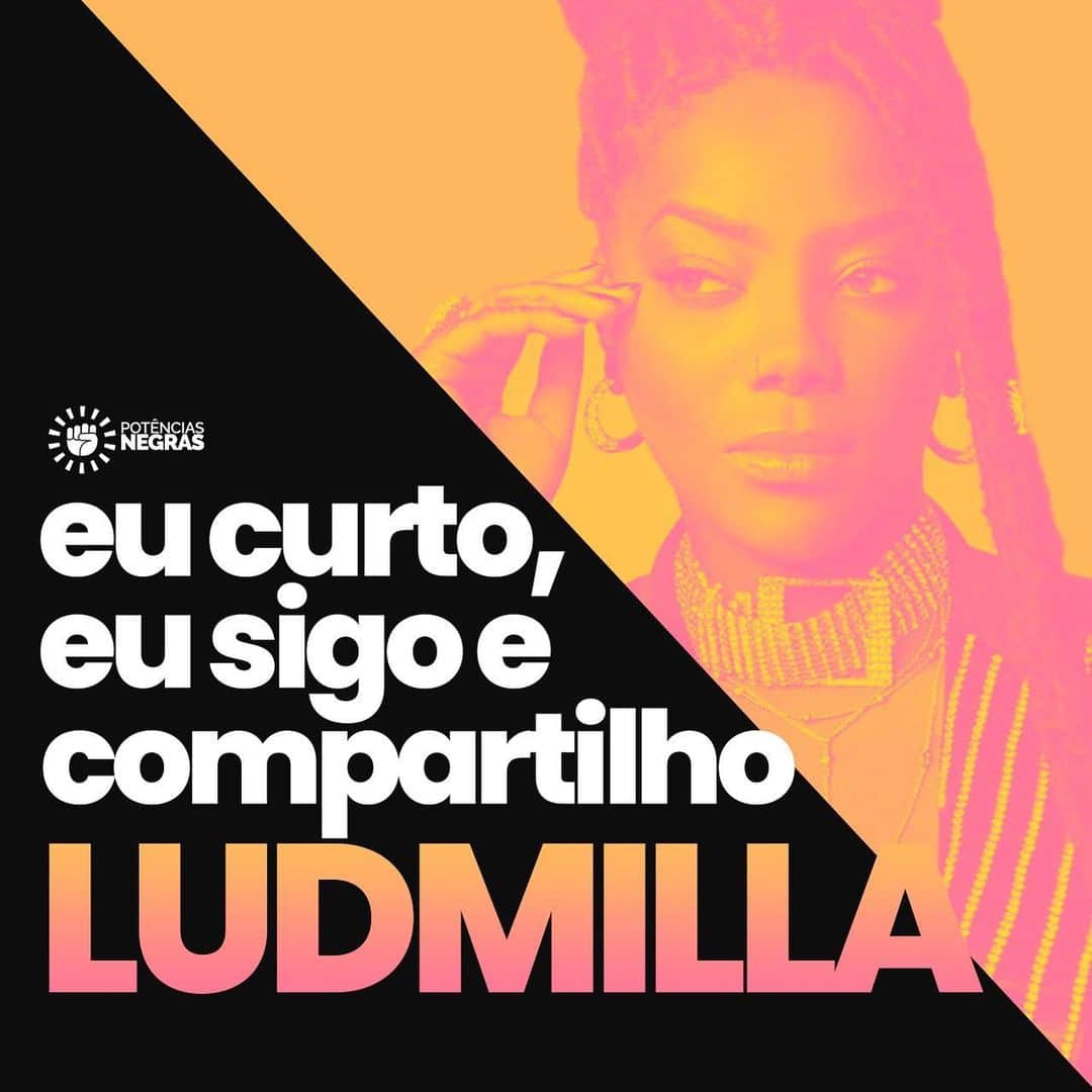 Preta Gilのインスタグラム：「Discriminação não é brincadeira! Adoece e nos aniquila! O que fizeram com Ludmilla refestela em mim, é comigo também! É preciso entender que racismo é crime é que cada pessoa que compactua com essas práticas abomináveis ajuda no extermínio do povo preto! Quando uma mulher precisa sair das redes sociais para preservar a sua saúde mental, ela já foi completamente atingida pelo racismo Chega! Parem de nos matar de todas as formas! Socialmente, laboralmente e biologicamente! Quando você ataca Ludmilla, você ataca todas as pessoas negras! Não podemos compactuar com isso! @potenciasnegras」