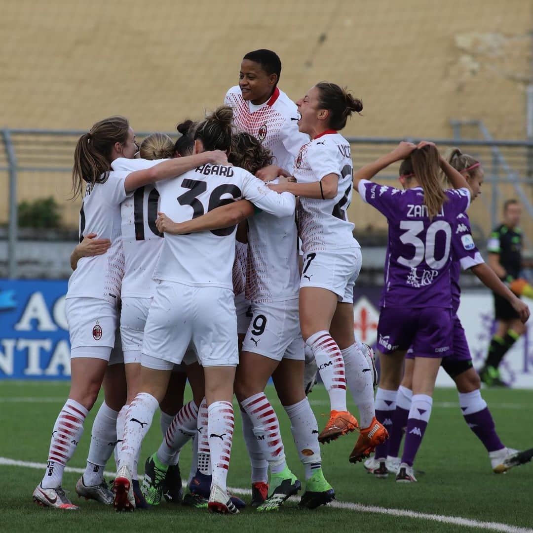 ACミランさんのインスタグラム写真 - (ACミランInstagram)「#FiorentinaMilan: 0⃣-1⃣ 🔚  @spinelligiorgia94 ⚽️ Another important away win for the Rossonere 👏 #FollowTheRossonere #SempreMilan」12月5日 23時43分 - acmilan