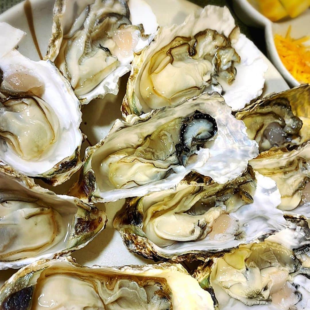 宮田和幸さんのインスタグラム写真 - (宮田和幸Instagram)「宮城の後輩が送ってくれました 牡蠣はタンパク質高くて栄養価も高いので減量中めっちゃ食べてました。  美味い！ #牡蠣」12月6日 0時12分 - miyata.hercules