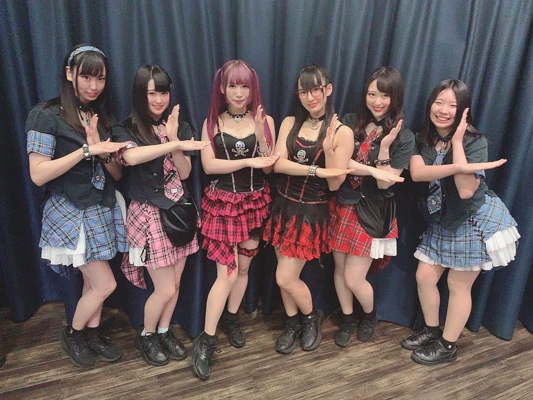 中村波音のインスタグラム：「アリス十番の生誕祭ありがとうございました！  衣装かわやぁぁあああ🥰」