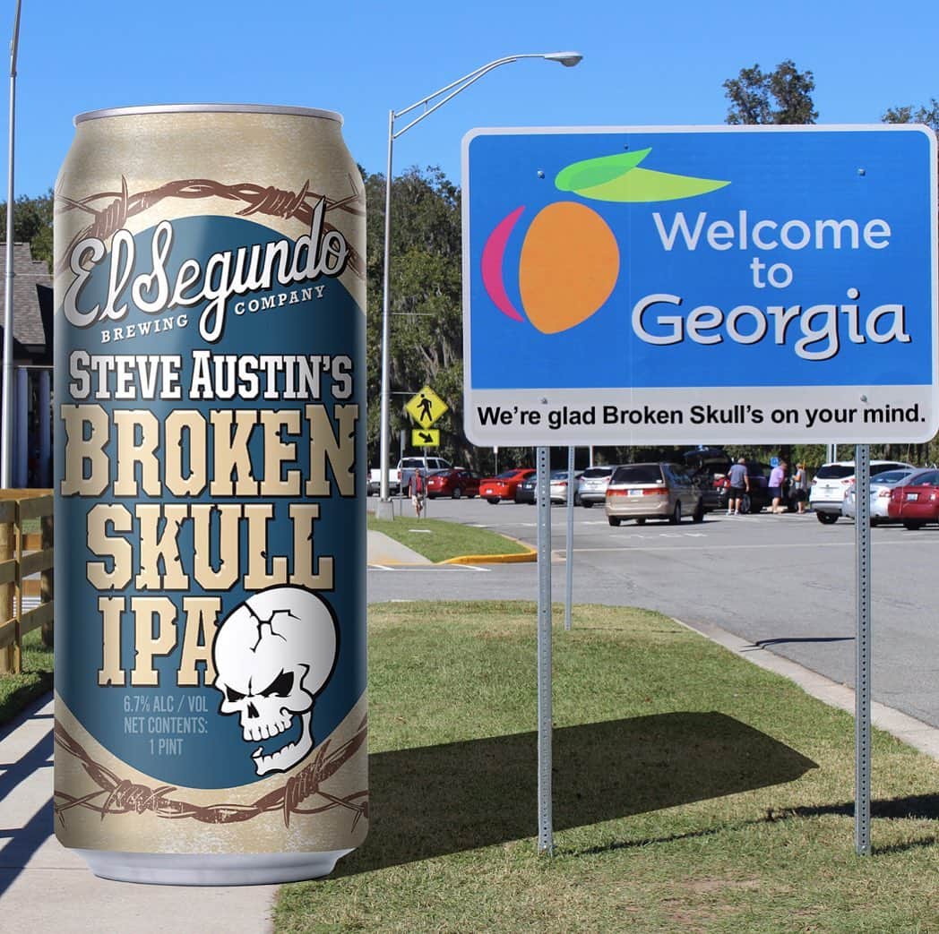 ストーン・コールド・スティーブ・オースチンさんのインスタグラム写真 - (ストーン・コールド・スティーブ・オースチンInstagram)「Cheers, Georgia!! @esbcbrews Broken Skull IPA is now available in your state. Reach out to @modern_hops to find out where you can find the Best IPA in America at a store near you. Oh Hell Yeah!! Swig of Beer!  #beer #craftbeer #ipa #usa #america #georgia #esbcbrews  #brokenskullipa」12月6日 0時38分 - steveaustinbsr