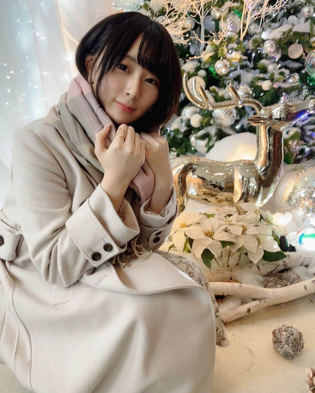 長沢菜々香さんのインスタグラム写真 - (長沢菜々香Instagram)「クリスマスなのね🎅 イルミネーション増えてきて楽しい。」12月5日 16時49分 - nanako_nagasawa__