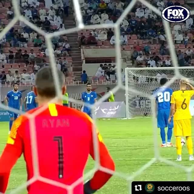 マシュー・ライアンのインスタグラム：「💚💛 8 years ago today Since making my debut. No better feeling then pulling on that jersey 🇦🇺.   #Repost @socceroos with @make_repost ・・・ He's a keeper! 💪 Since his debut eight years ago today, what's been your favourite @MatyRyan save in @Socceroos colours? #AllForTheSocceroos 🎥: @foxfootballaus」