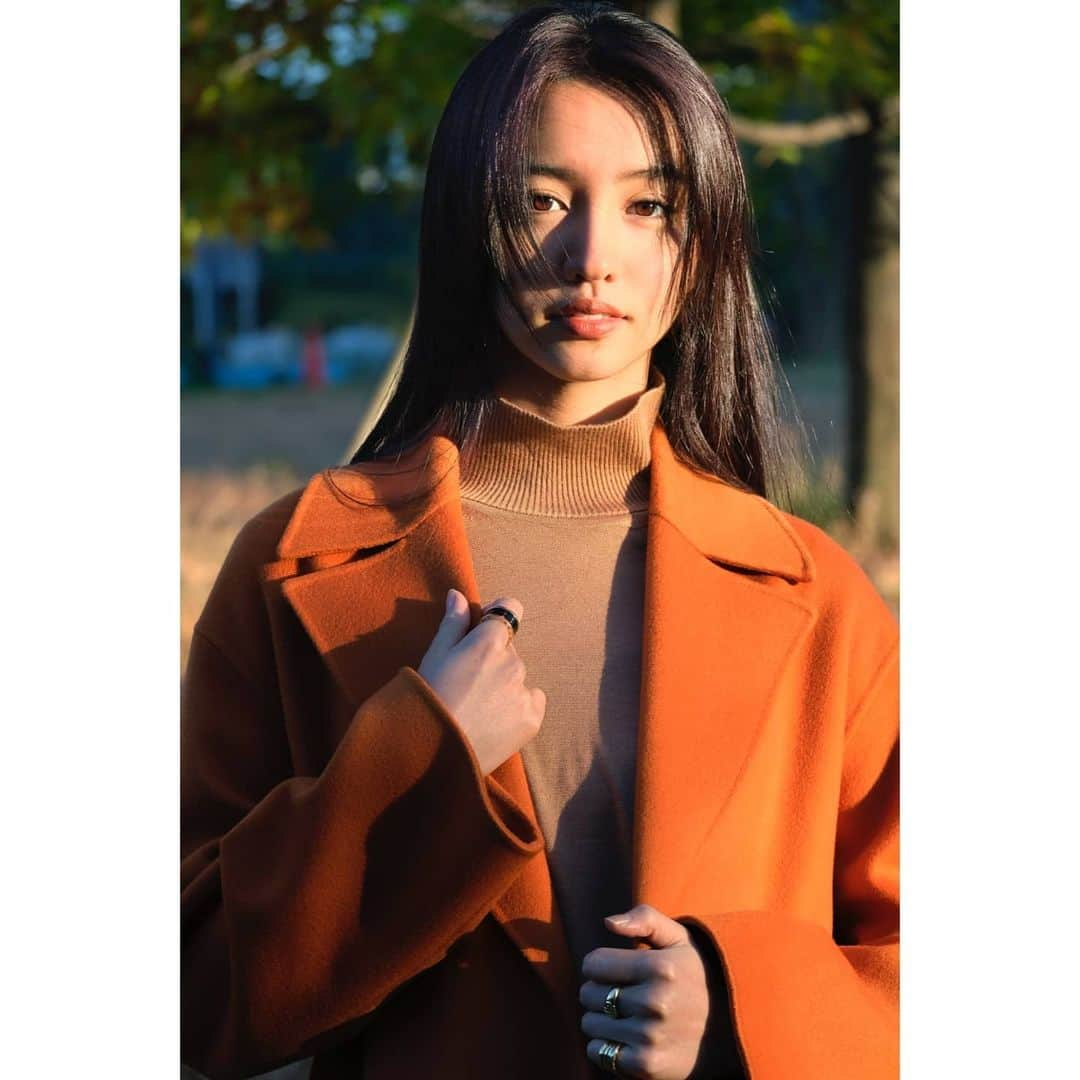 kokiさんのインスタグラム写真 - (kokiInstagram)「Golden light 🍁  I love this beautiful colour 🍂❤️   今の季節にぴったりな色だと思いませんか？☺️   @loropianaofficial  📷 by sis ❤️」12月5日 18時12分 - koki