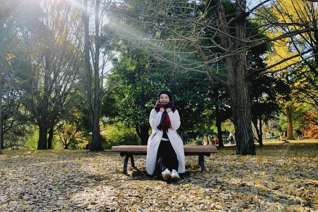 福田愛依さんのインスタグラム写真 - (福田愛依Instagram)「🍁🍠🌰🌾🍂  #国営昭和記念公園  #笑う門には福来る ☺︎❤︎」12月5日 18時14分 - meii_cheer