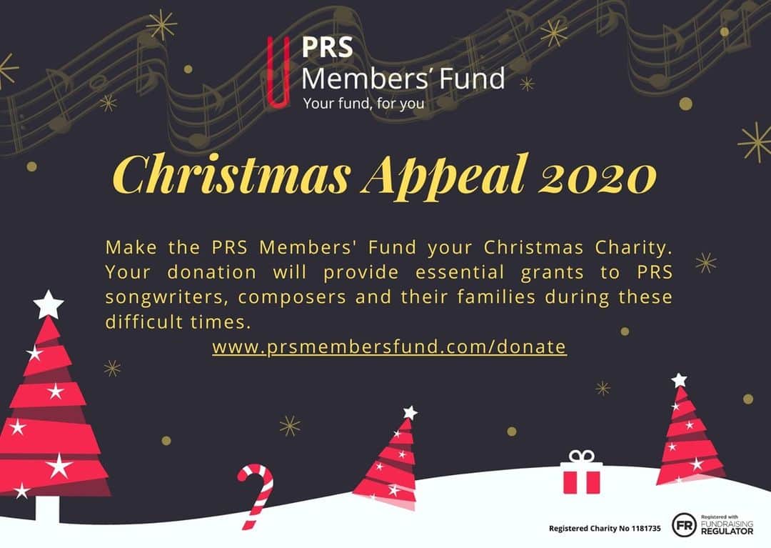 PRS for Musicのインスタグラム：「Thanks to the generosity of their supporters the @prsfund have been able to provide essential grants to our songwriter and composer members during these difficult times.   To learn more about the Fund and how you can support visit  http://prs.info/sYdU50CCzjh」