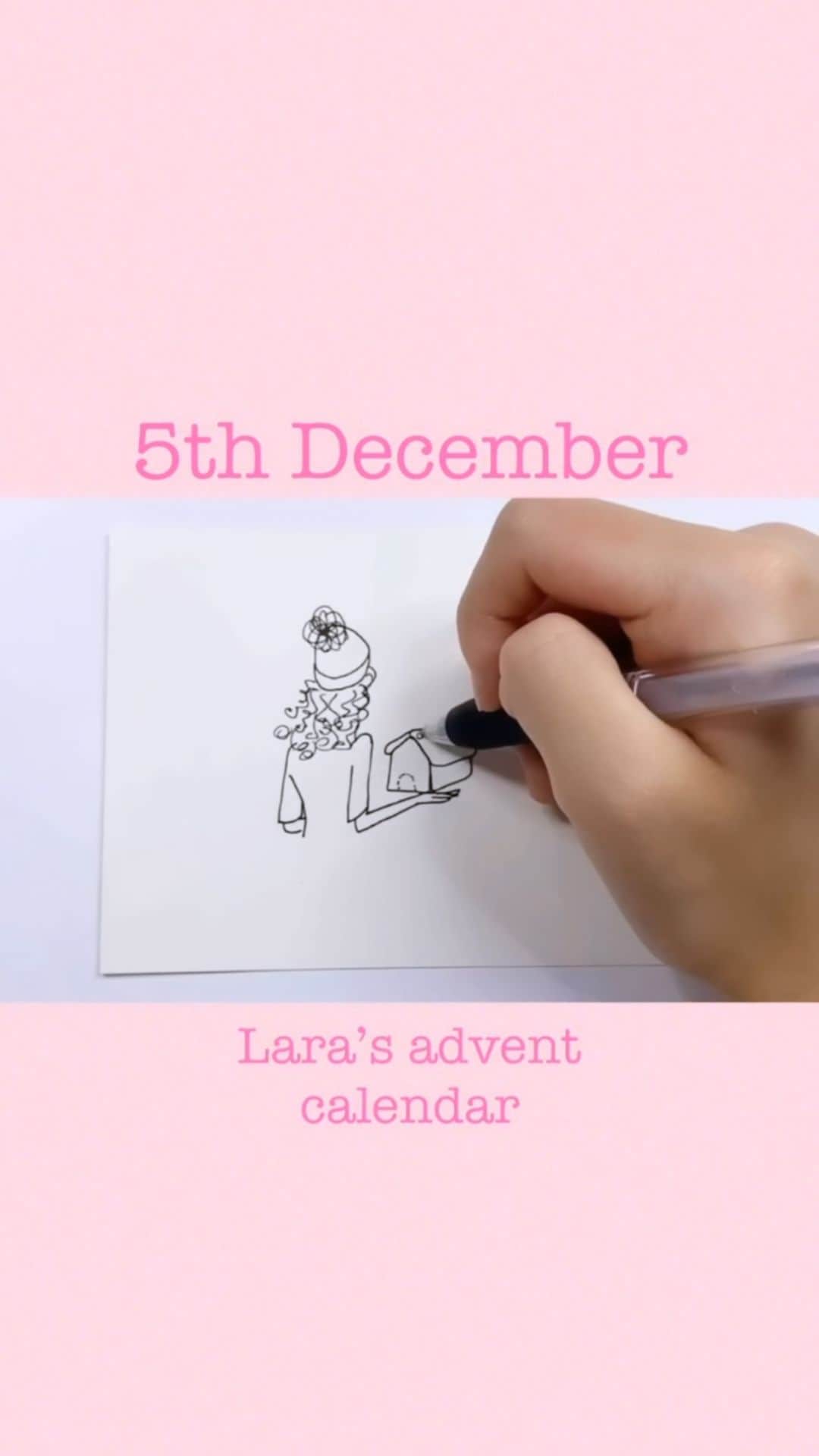 Laraのインスタグラム：「5th December  Lara’s advent calendar」