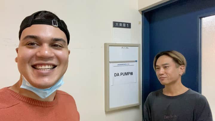 クリス（ありんくりん）のインスタグラム：「遂にDA PUMPキミさんと コラボしました‼️ ナイスモチベーション！ #クリスでーす #DAPUMP」