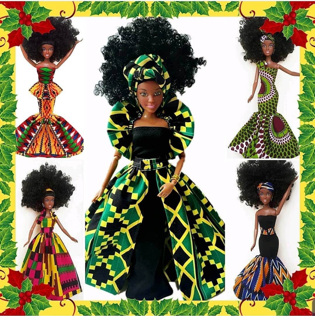 Fuse ODGのインスタグラム：「😍😍😍😍 Season's Sales at @hellonanadolls 🚀   25% off everythingggg 🤯🥳. Get that present for your niece, daughter, friend etc... these are all based on historical African women. Self love is key for our lil Queens 👸🏿  #SelfLove #BlackDolls #BlackIsBeautiful  #NanaDolls #NewAfricaNation」